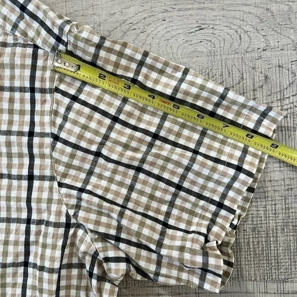 NWOT Columbia Men’s Brown and Black Short Sleeve Button Down Shirt Size XXL - Picture 11 of 13